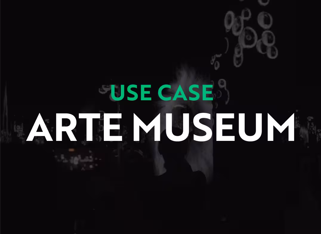 ROOTO IN ACTION:
NFT PASS Use Case at
Arte Museum